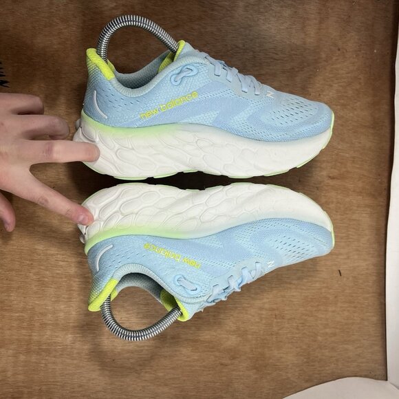 New Balance Fresh Foam X More Womens Size 6.5B Blue Running Shoes Sneakers - Picture 6 of 9